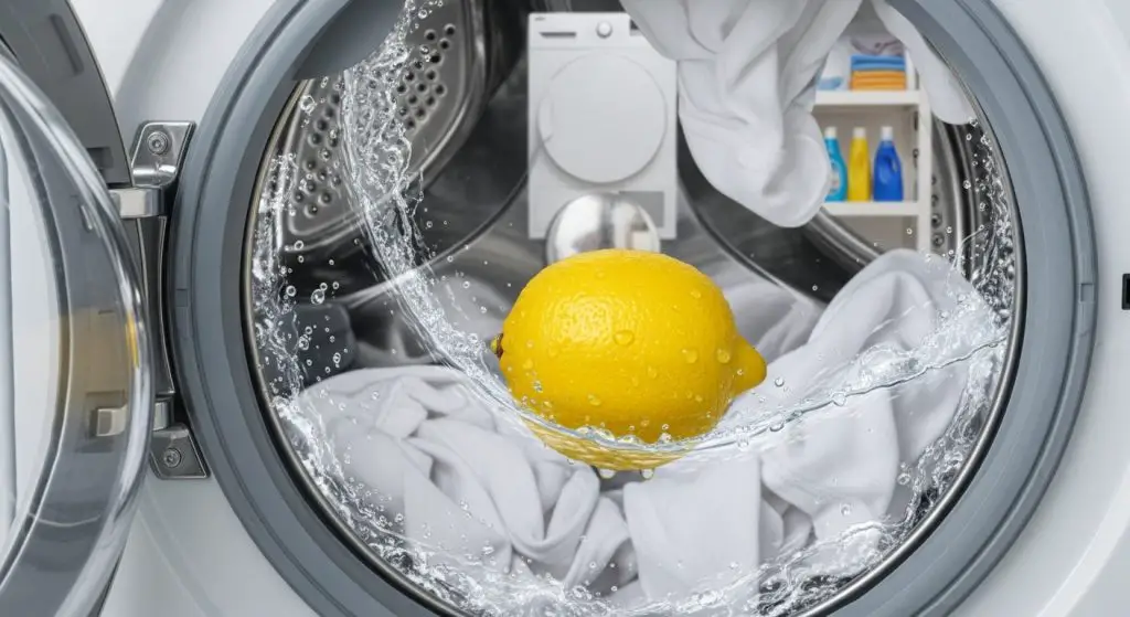 Pour lemon in the washing machine, this move will turn your laundry upside down: miraculous