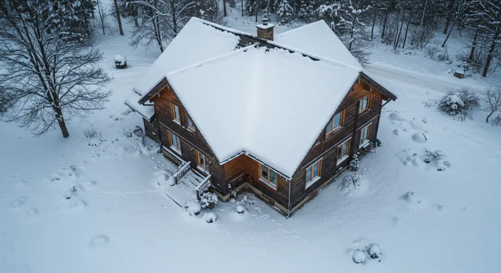Snow on your roof: the secret to removing it in less than 2 minutes
